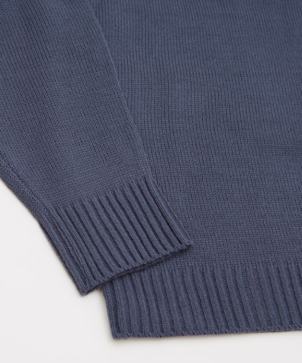 Bibiy. ROSIE SHIRT KNIT NAVY - メルカリ
