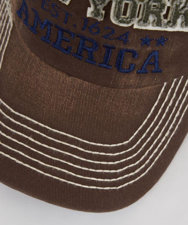 ヴィンテージ加工キャップ