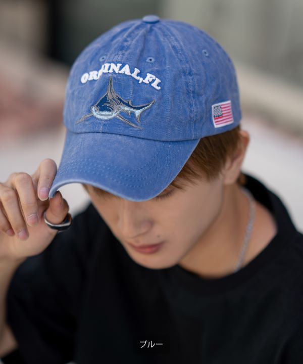 ヴィンテージ加工キャップ