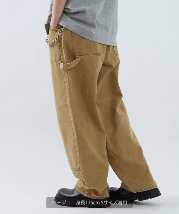 ダブルニーペインターパンツ
