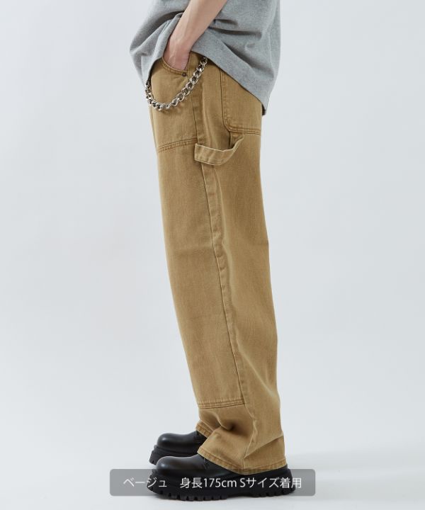 ダブルニーペインターパンツ