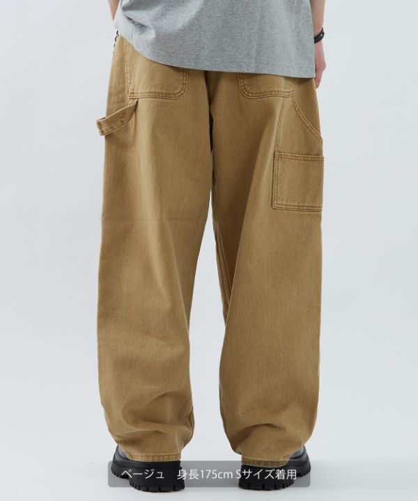 ダブルニーペインターパンツ