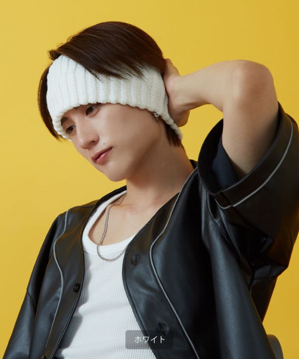 heyep ブラック ニットヘアバンド fab ロールニットヘアーバンド（ヘアバンド）｜Fab（ファブ）の