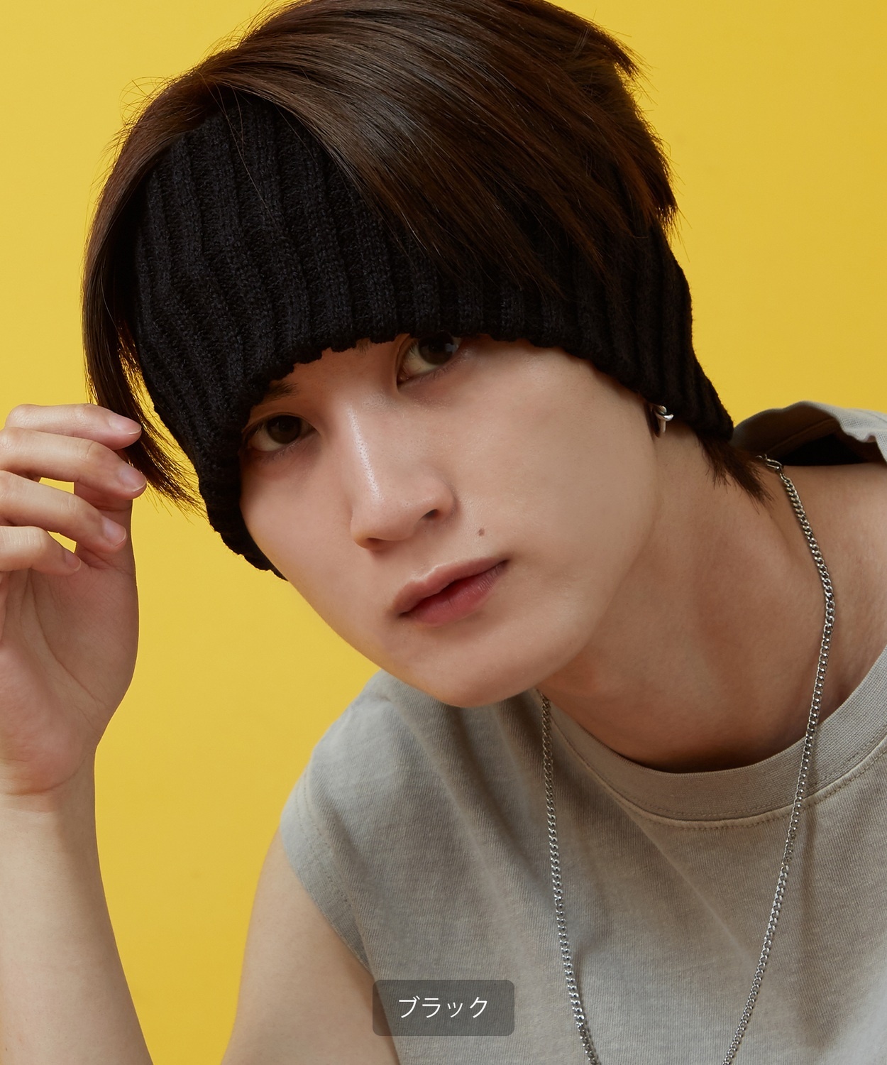 ニットヘアバンド