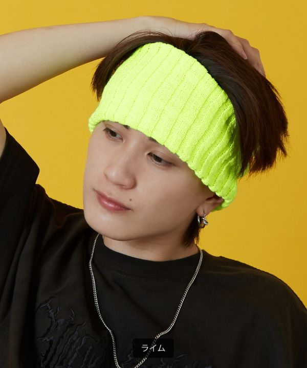 Maison Kinemaニットヘアバンド 未使用 Maison Kinemaニットヘアバンド