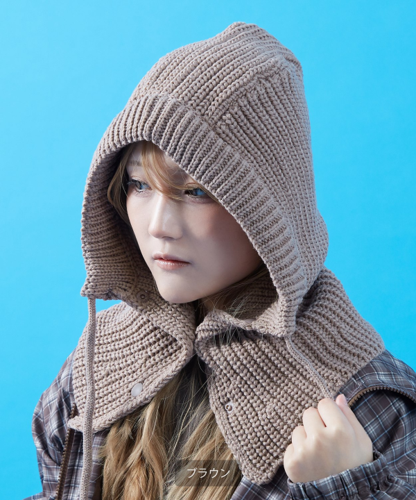 ニットバラクラバ