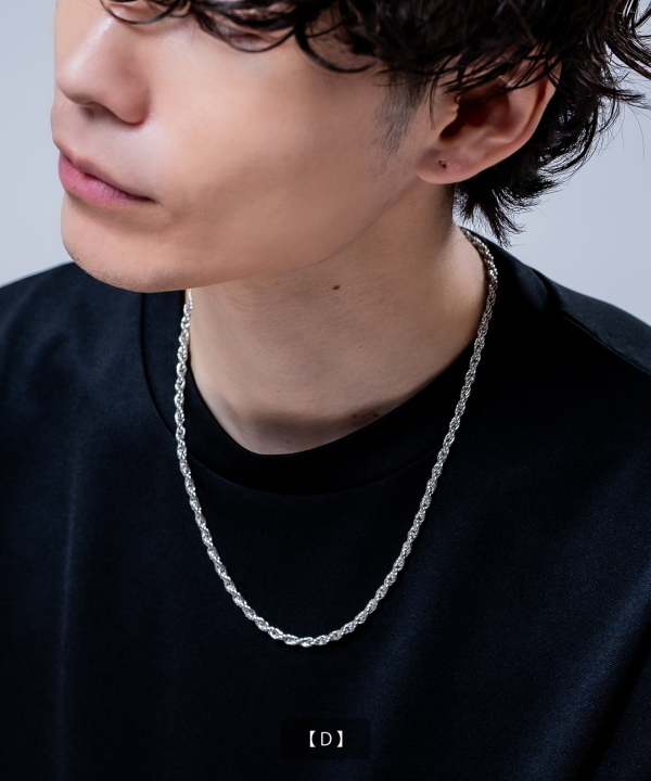 50cmシルバーネックレス