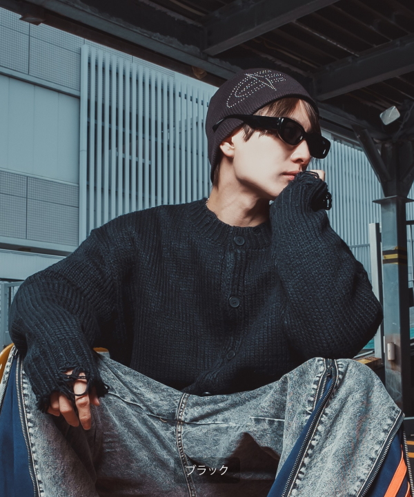 スタッズビーニー