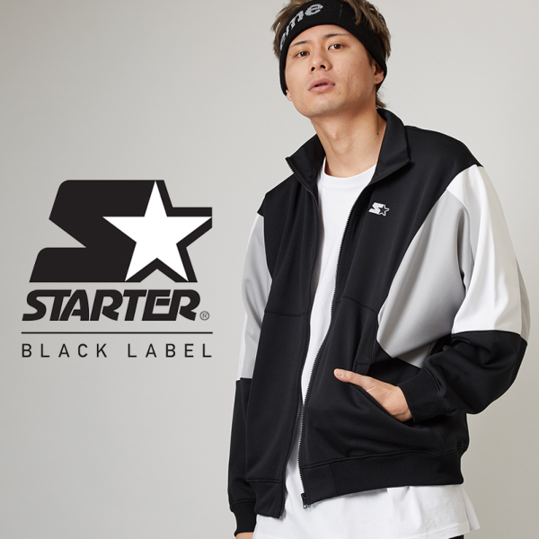 【希少】STARTER BLACK LABEL ナイロンジャケット　コラボ　ロゴ
