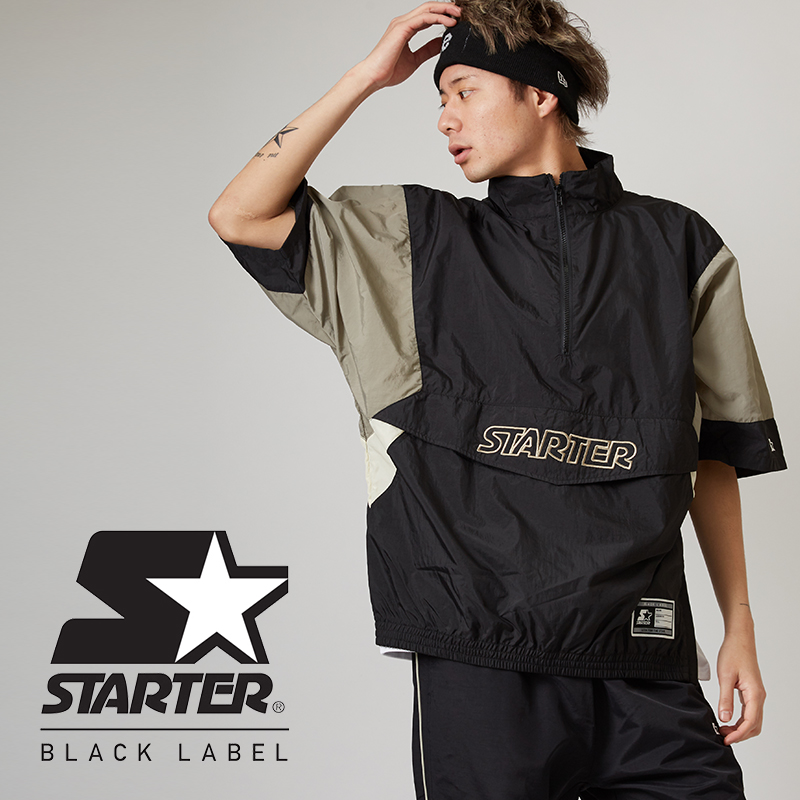 希少★　90’　STARTER BLACKLABEL　ハーフジップ　ブルゾン