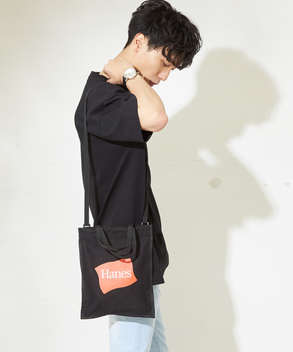 Hanes】2WAYトートバッグ