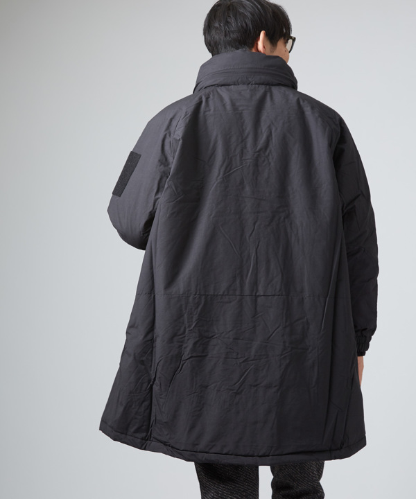 SIMPLEBLACK PUFFA COAT モンスターパーカー中綿 灰色 SIMPLEBLACK PUFFA COAT モンスターパーカー中綿 灰色