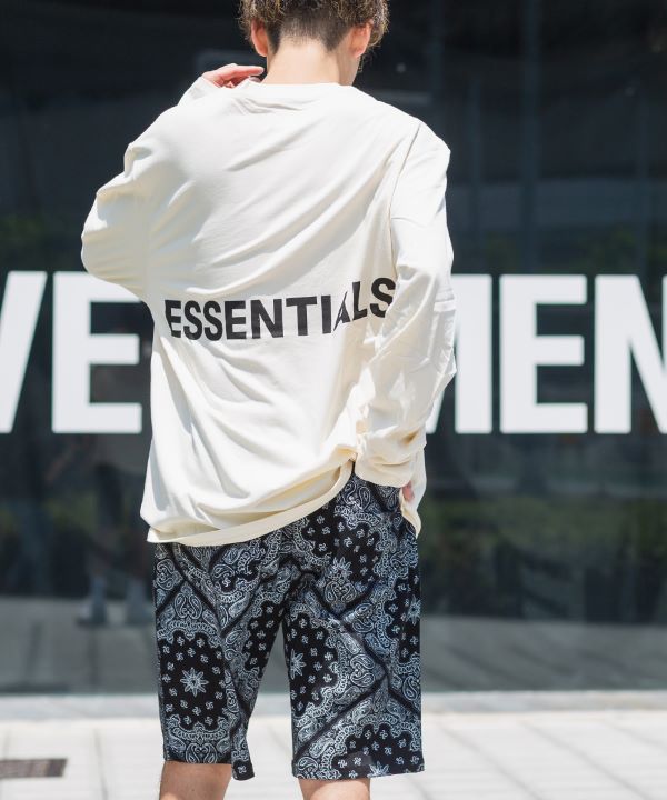 Essentials Reflective tee パンツ セットTシャツ/カットソー(半袖/袖なし)