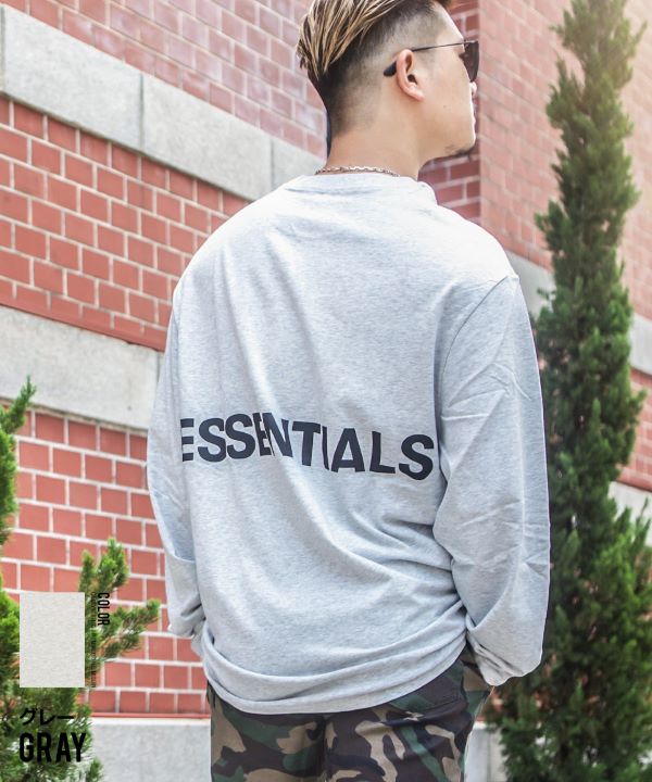 FEAR OF GOD ESSENTIALS】長袖ビッグシルエットTシャツ