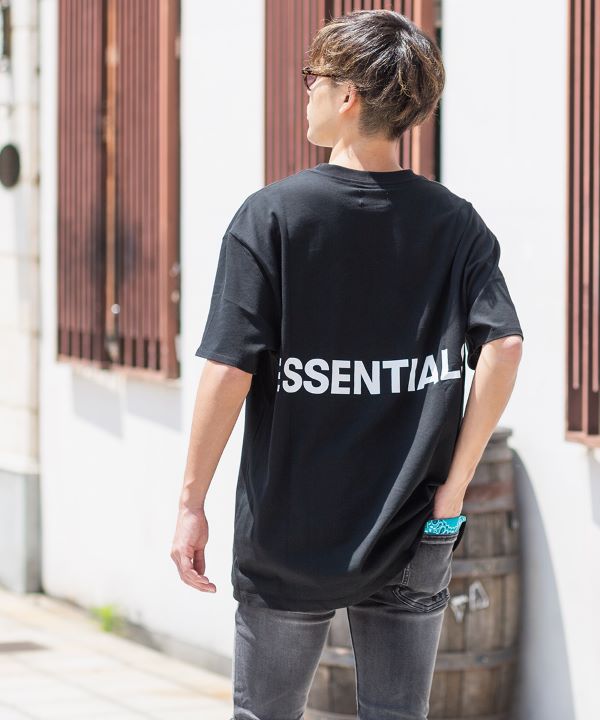 ESSENTIALSエッセンシャル Tシャツ ブラック M