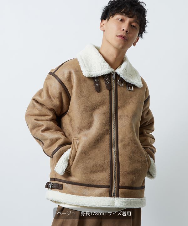 高知インター店 ALPHA INDUSTRIES ジャケット アルファ B-3 フェイク