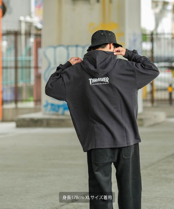 THRASHER パーカー / XLサイズ