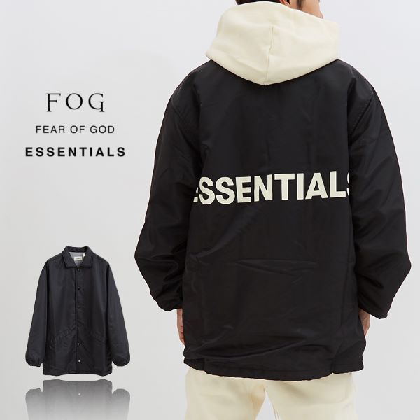 fear of god FOG ESSENTIALS コーチジャケ