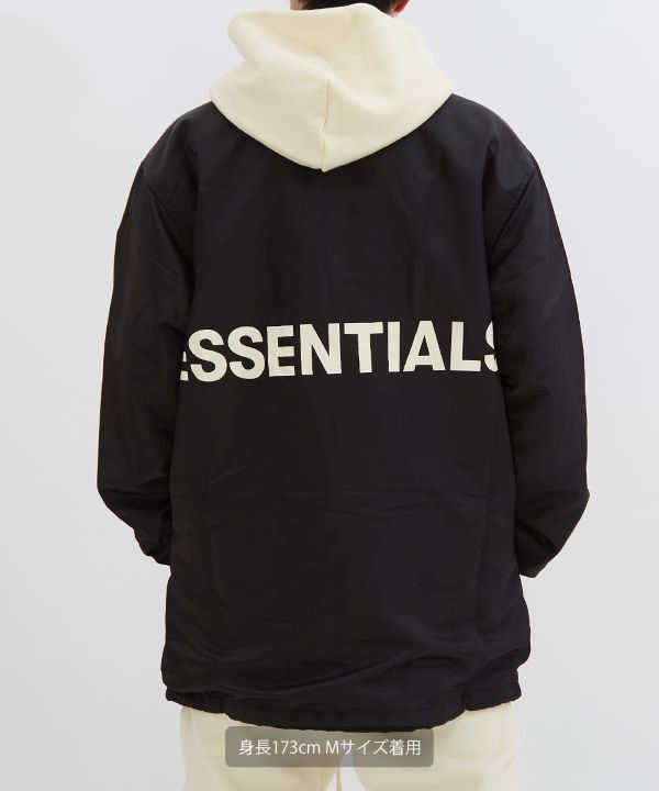 FEAR OF GOD ESSENTIALS】ナイロンコーチジャケット