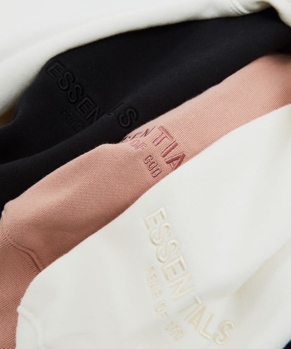 FEAR OF GOD ESSENTIALS】リフレクターロゴプルオーバー裏地