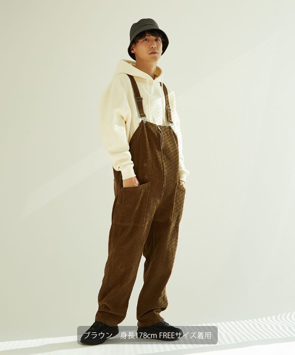 ENGINEERED GARMENTS コーデュロイ オーバーオール-