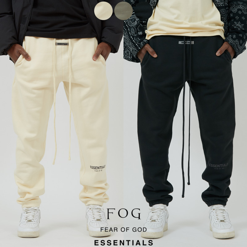 FEAR OF GOD ESSENTIALS】REFLECTOR LOGO SWEAT PANTS