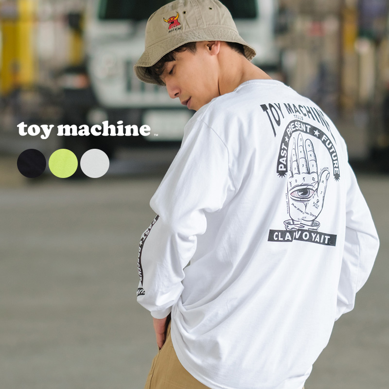 TOY MACHINE トイマシーン プリント ロンT スケーター ストリート - T