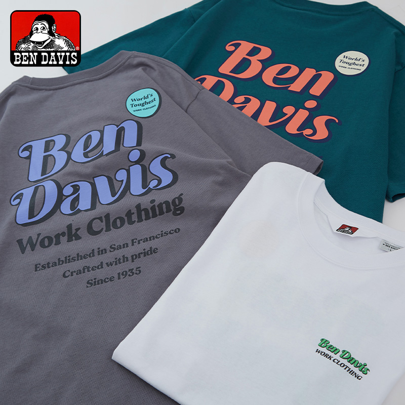 Ben Davis 半袖バックプリントtシャツ