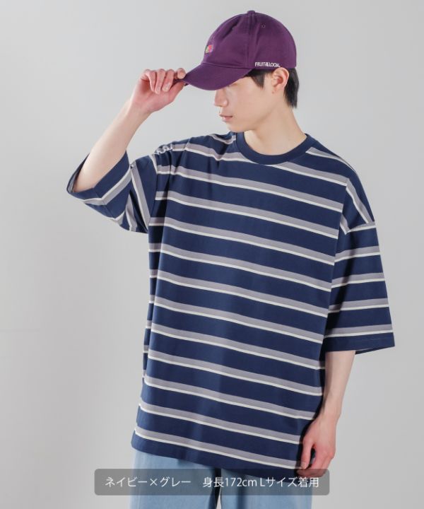 レトロボーダーTee