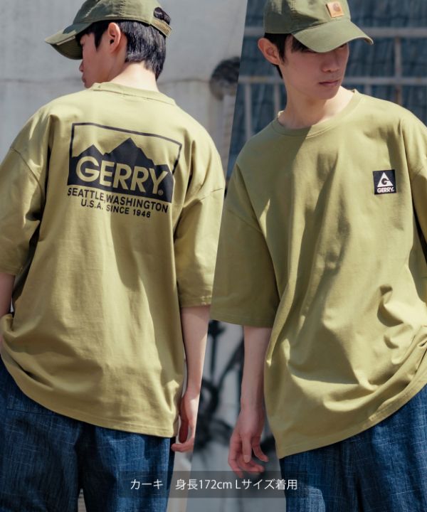 GERRY】別注 半袖プリントTシャツ