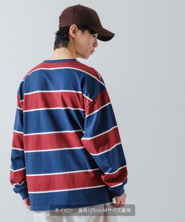 【WEB完売商品】マルチボーダーロンT U.S. POLO ASSN.】マルチボーダーロンT | CPCM(シーピーシーエム
