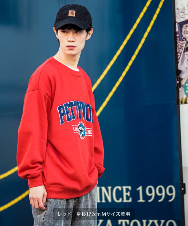 スチャダラパーTRIBE WEAR スウェット ネイビー　Lサイズ スチャダラパーTRIBE WEAR スウェット ネイビー Lサイズ