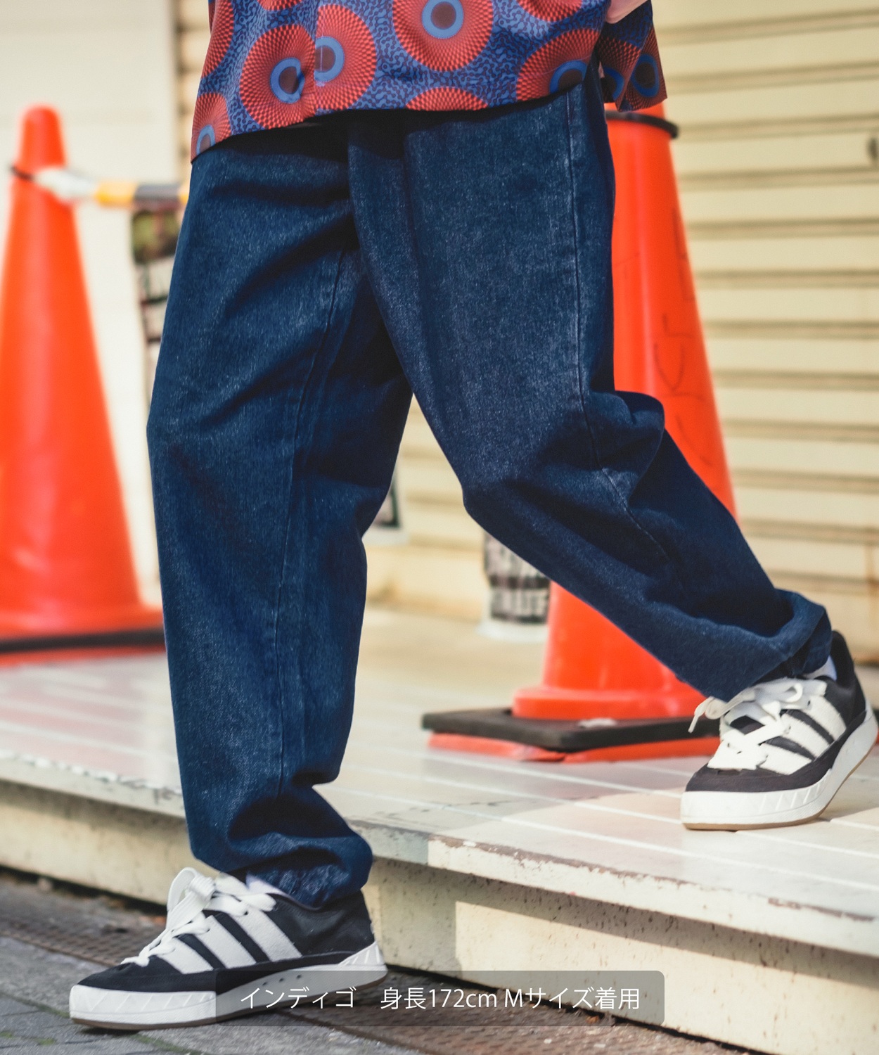 Doublet 24SS ケミカル アシッドウォッシュ ワイドデニムパンツ