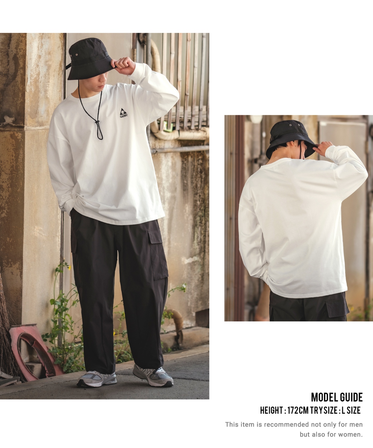 SHC 24th. ANNIVERSARY BALZAC×SHOCKER W-NAME ロングスリーブT