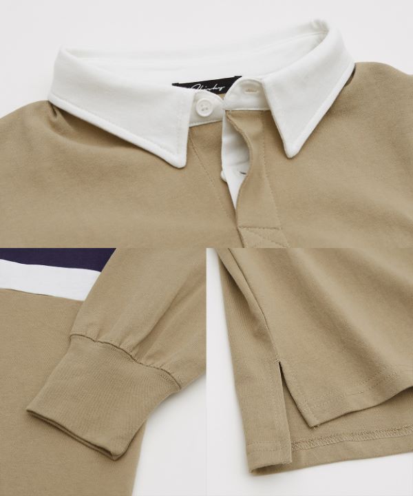 H by FIGER 切替長袖ラガーシャツ lg7 H by FIGER 切替長袖ラガーシャツ lg7