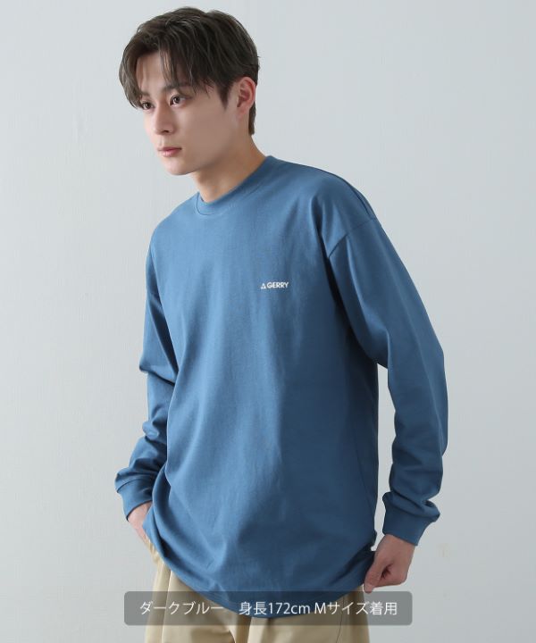 長袖Tシャツ メンズ ユニセックス 男女兼用 ビッグシルエット