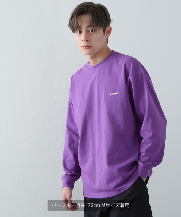 GERRY】別注MTボックスロゴ長袖Tシャツ