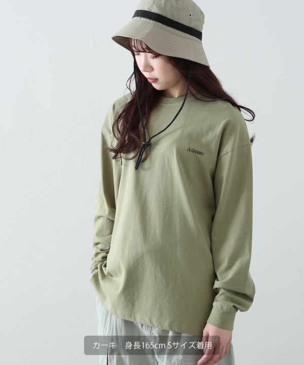 GERRY】別注MTボックスロゴ長袖Tシャツ