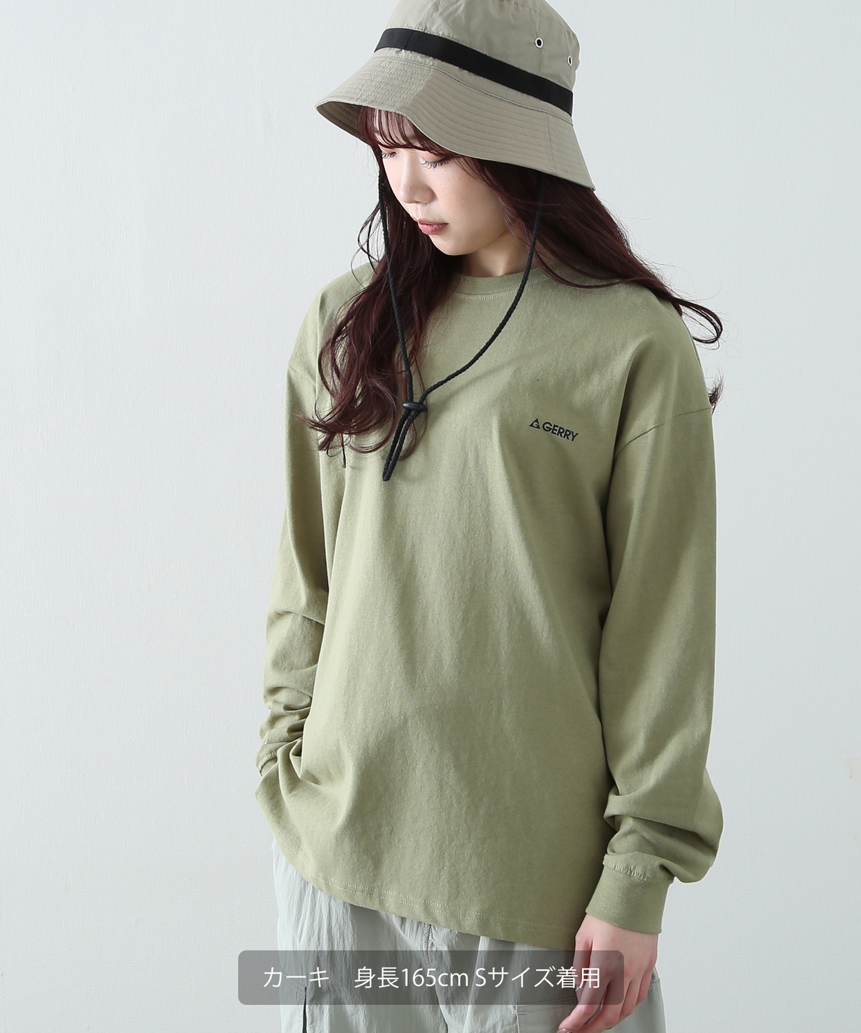 定番人気！ GERRY】別注MTボックスロゴ長袖Tシャツ トップス