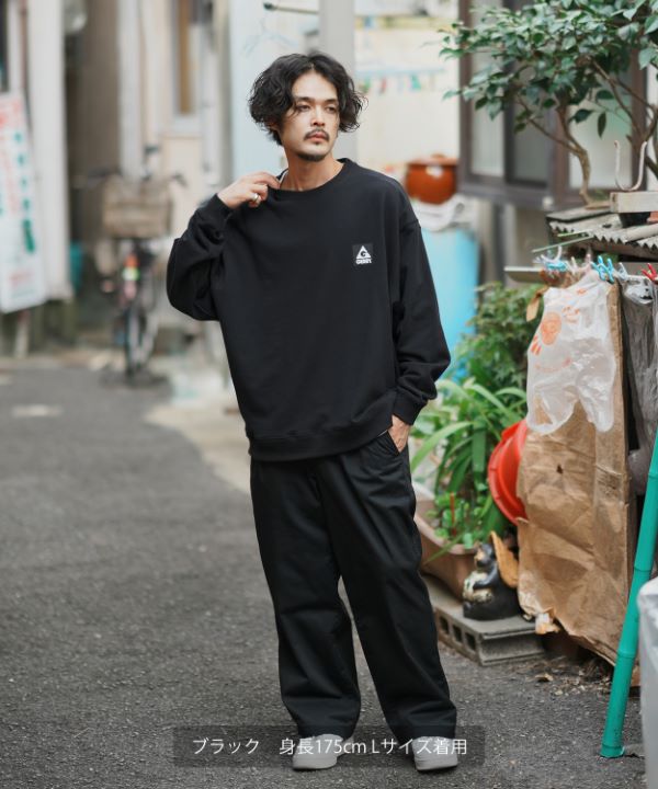 GERRY】別注ボックスロゴ裏毛トレーナー