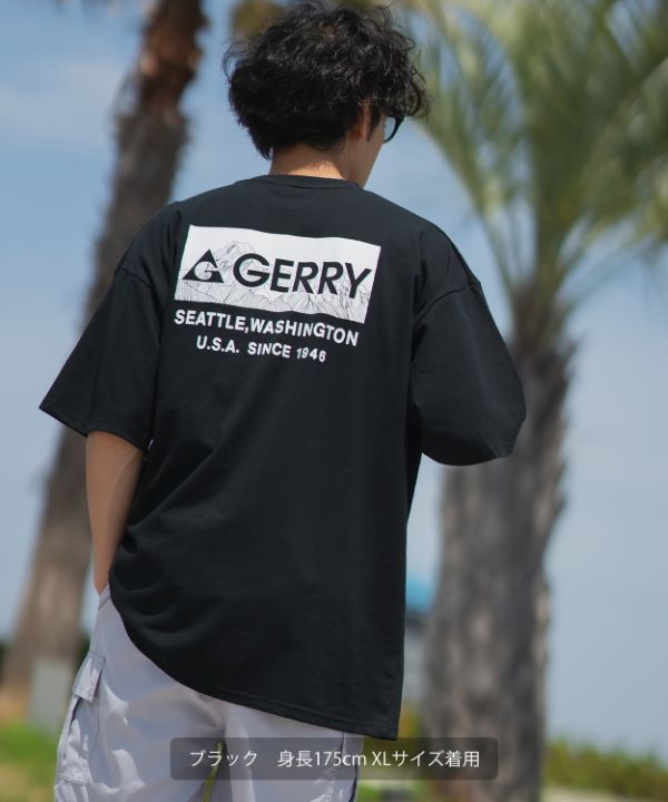 GERRY】別注MTボックスロゴ半袖Tシャツ