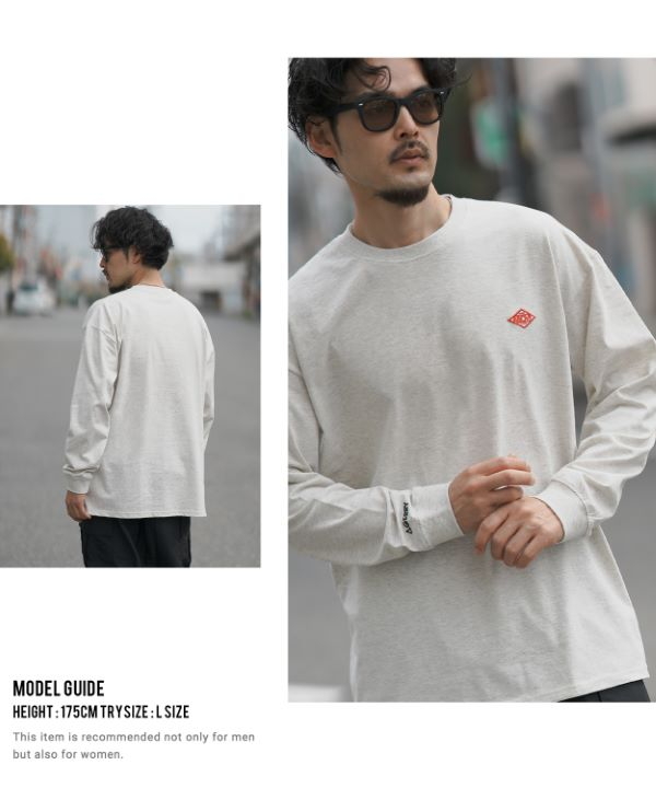 GERRY】別注ダイヤワッペン長袖Tシャツ