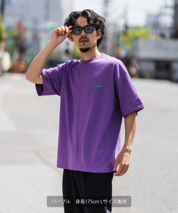 GERRY】別注カラーボックスロゴ半袖Tシャツ