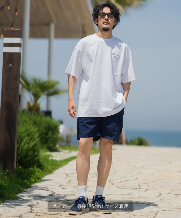 ポリタフタカーゴショートパンツ