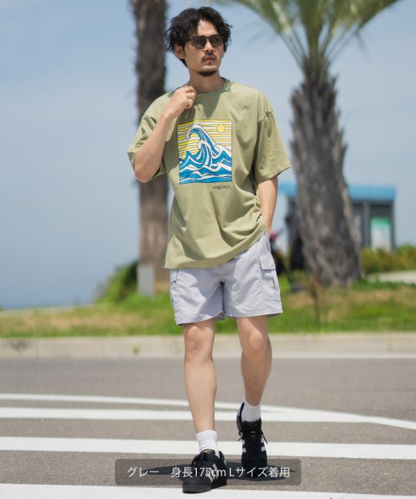 ポリタフタカーゴショートパンツ