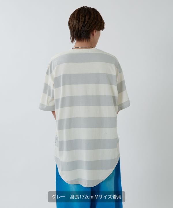 新品 main story 今季 ボーダーTシャツ 6yサイズ main story ボーダーロンT 6y - メルカリ