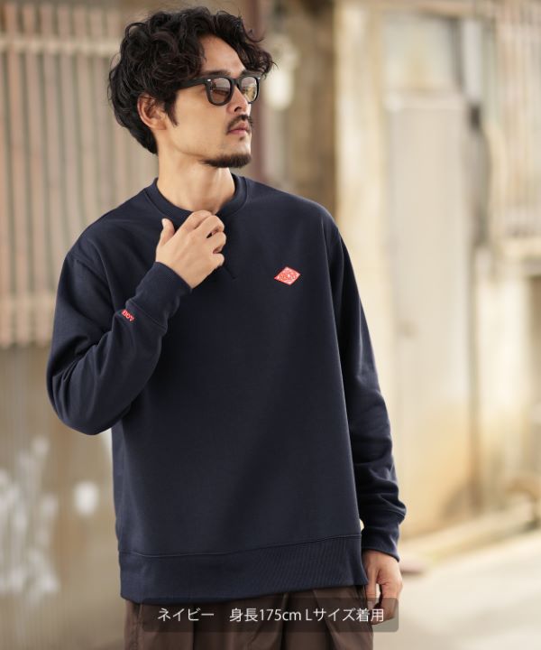 GERRY】別注ダイヤワッペン裏起毛トレーナー