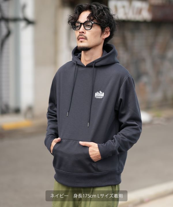 GERRY】別注MT刺繍裏起毛プルパーカー