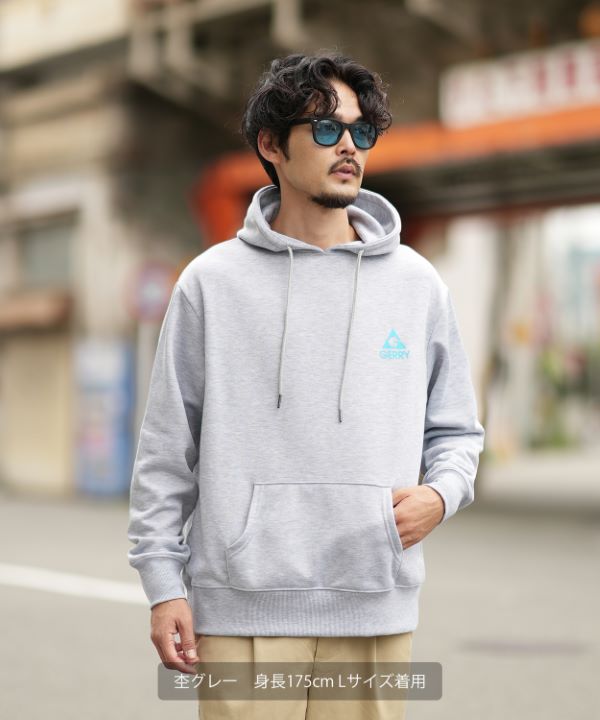 Creek 反転ロゴ グレー パーカー Lサイズ Creek Angler's Device 反転ロゴパーカー XL グレー 【公式通販】