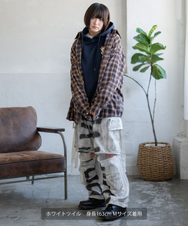 2WAYベルトカーゴパンツ セール】ロールアップ 2WAY ベルト付き カーゴパンツ（カーゴ